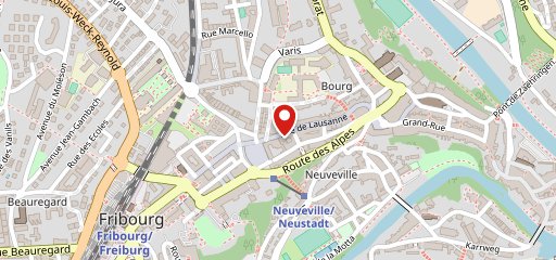 Restaurant GoldenIndia Freiburg/Fribourg "Specialités Indiennes" sulla mappa