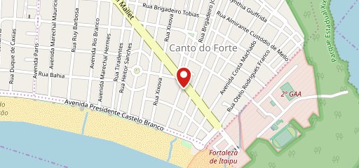 Lanchonete e sorveteria Canto do Dog no mapa