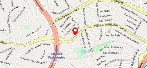 Doce Oliveira Confeitaria no mapa