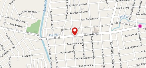 Dog lanches do batata no mapa