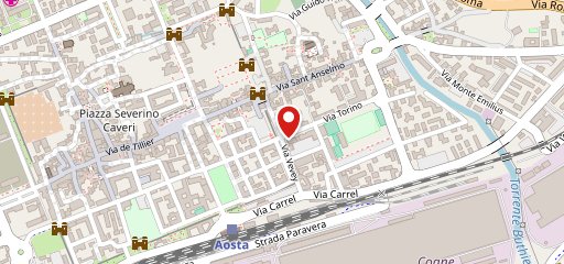 Gelateria Dolce Terapia Aosta sulla mappa