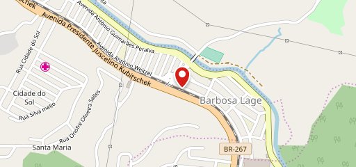 Dom Barone Pizzaria e Costelaria no mapa