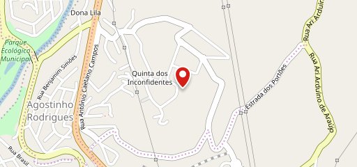 Dom Filippe Pizzaria Itabirito no mapa