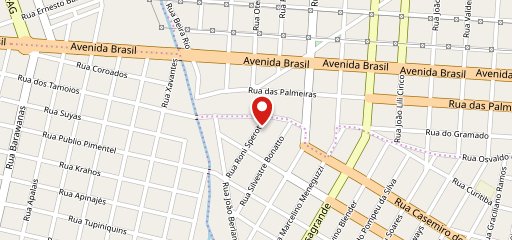 Dom Quixote Espetinhos no mapa