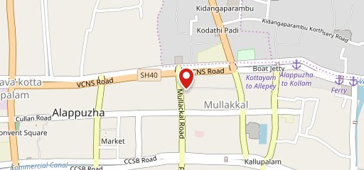 Domino's Pizza Mullakkal, Alappuzha on map