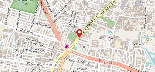 Domino's Pizza Kalyan Nagar, Hyderabad on map