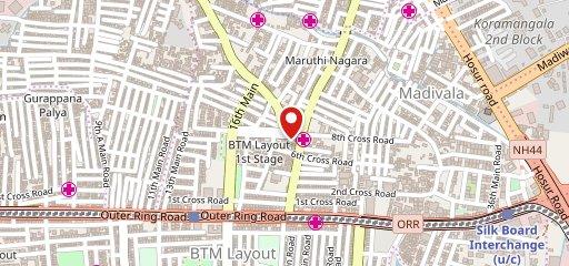 Domino's Pizza Maruti Nagar, Bengaluru on map