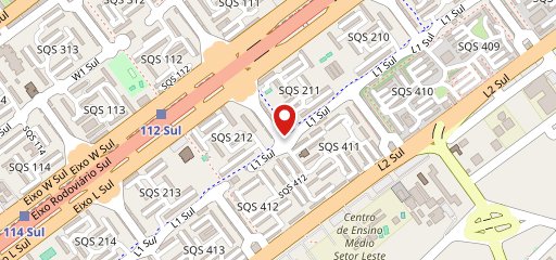 Dominos Pizza 211 Sul no mapa