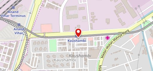 Domino's Pizza Kaushambi Metro Station, Ghaziabad on map