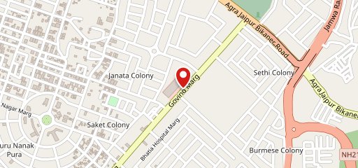 Dominos Pizza on map