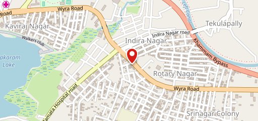 Domino's Pizza Radhakrishna Nagar, Khammam on map