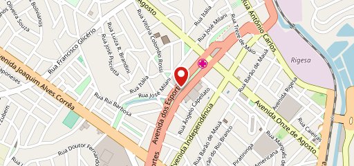 Domino's Pizza - Valinhos no mapa