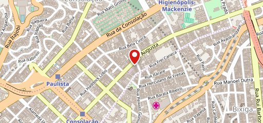 Dona Augusta no mapa