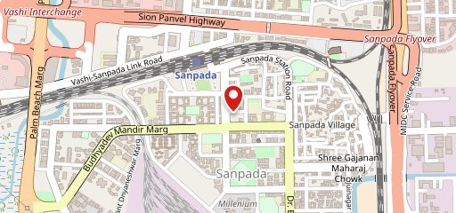 Dosa Plaza Sanpada on map