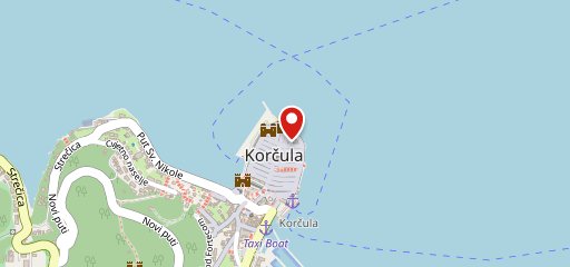 Dritta Strada sulla mappa