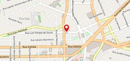 Drive in Burger no mapa