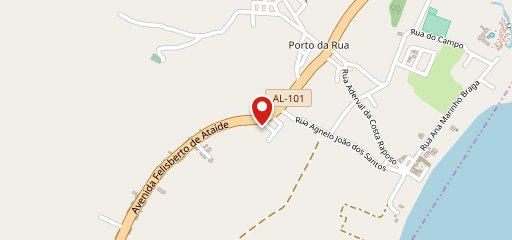 Dublin Burguer Milagres no mapa