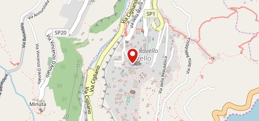 Duomo Caffè Ravello Costa di Amalfi sulla mappa