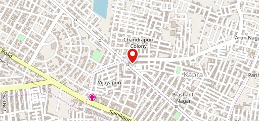 Durga food corner on map