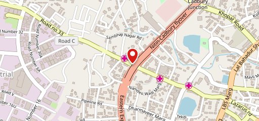 Durga lunch home on map