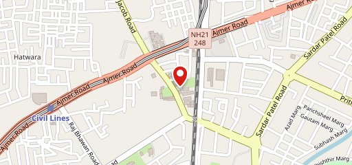 Dzurt Jaipur - Civil Lines on map