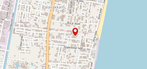 East Coast at Madras Square on map