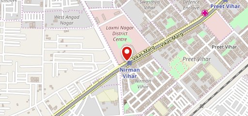 east delhi diner on map