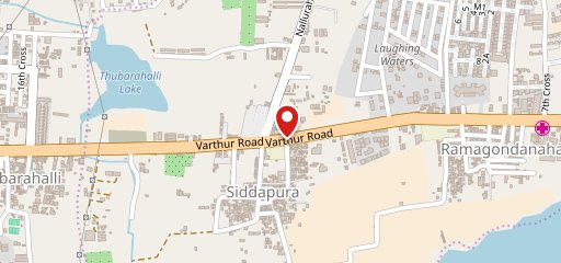 Ebony Restaurant Whitefield on map