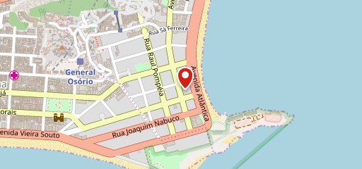 Eclipse Bar Restaurante Pizzaria 24 Horas no mapa