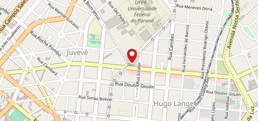 Eclipse Pizza Eventos Curitiba PR no mapa