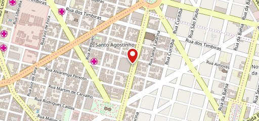 EDDIE FINE BURGER no mapa