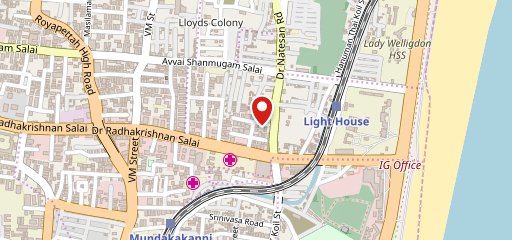 Eddies food & beverage on map