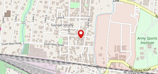 Effingut Pune (Koregaon Park) on map