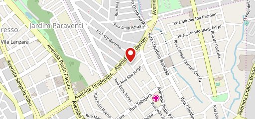 Eiffel Burguer no mapa