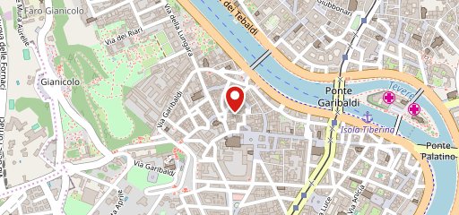 Il Duca in Trastevere sulla mappa