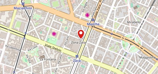 El Manantial Milano sulla mappa