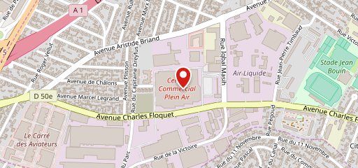 E.Leclerc LE BLANC MESNIL sur la carte