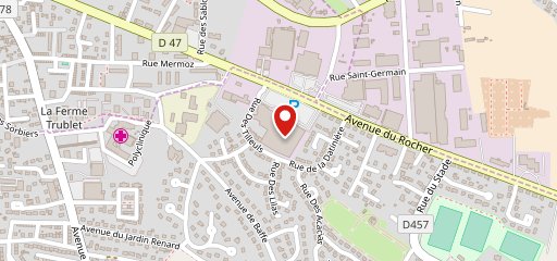 E.Leclerc AVRANCHES sur la carte