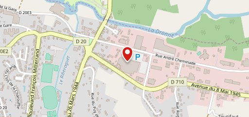 E.Leclerc RIBERAC sur la carte