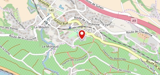 Domaine Bovy Petite Terrasse sulla mappa