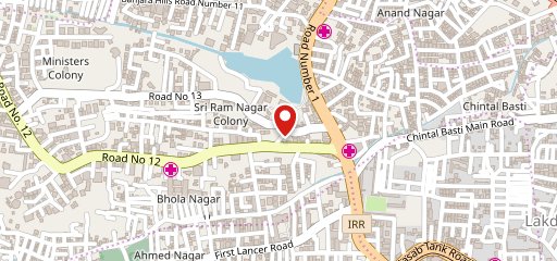 Emerald Mithai Shop Banjara Hills Road No:13 on map