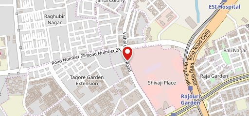 EMPRESS DELHI- Restro Bar on map