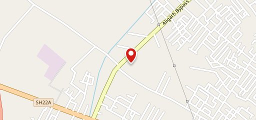 English wine shop on map