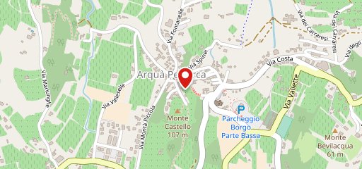L´Enoteca di Arquà sulla mappa