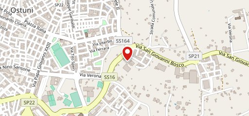 Enoteca vini di puglia sulla mappa