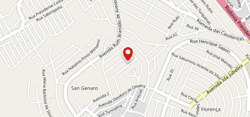 Pitbull Cachorro Quente no mapa