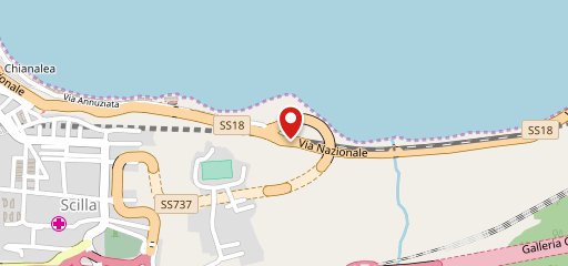 Cala delle Feluche Chianalea di Scilla sulla mappa