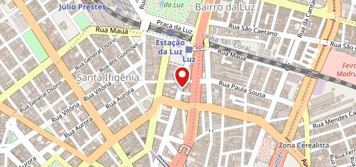 Esfiha do Gordo no mapa