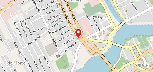 Eskimó Sorvetes Indaial no mapa