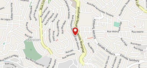 Espaço 40 Delivery no mapa